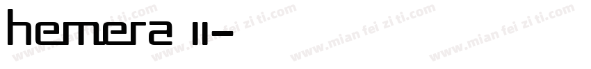 Hemera II字体转换